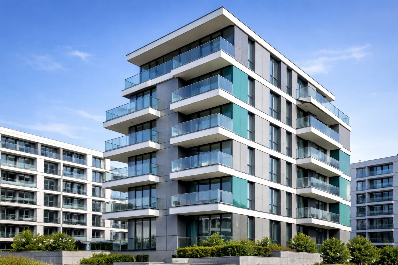 Modern residential building for short-term rental - BookingHost